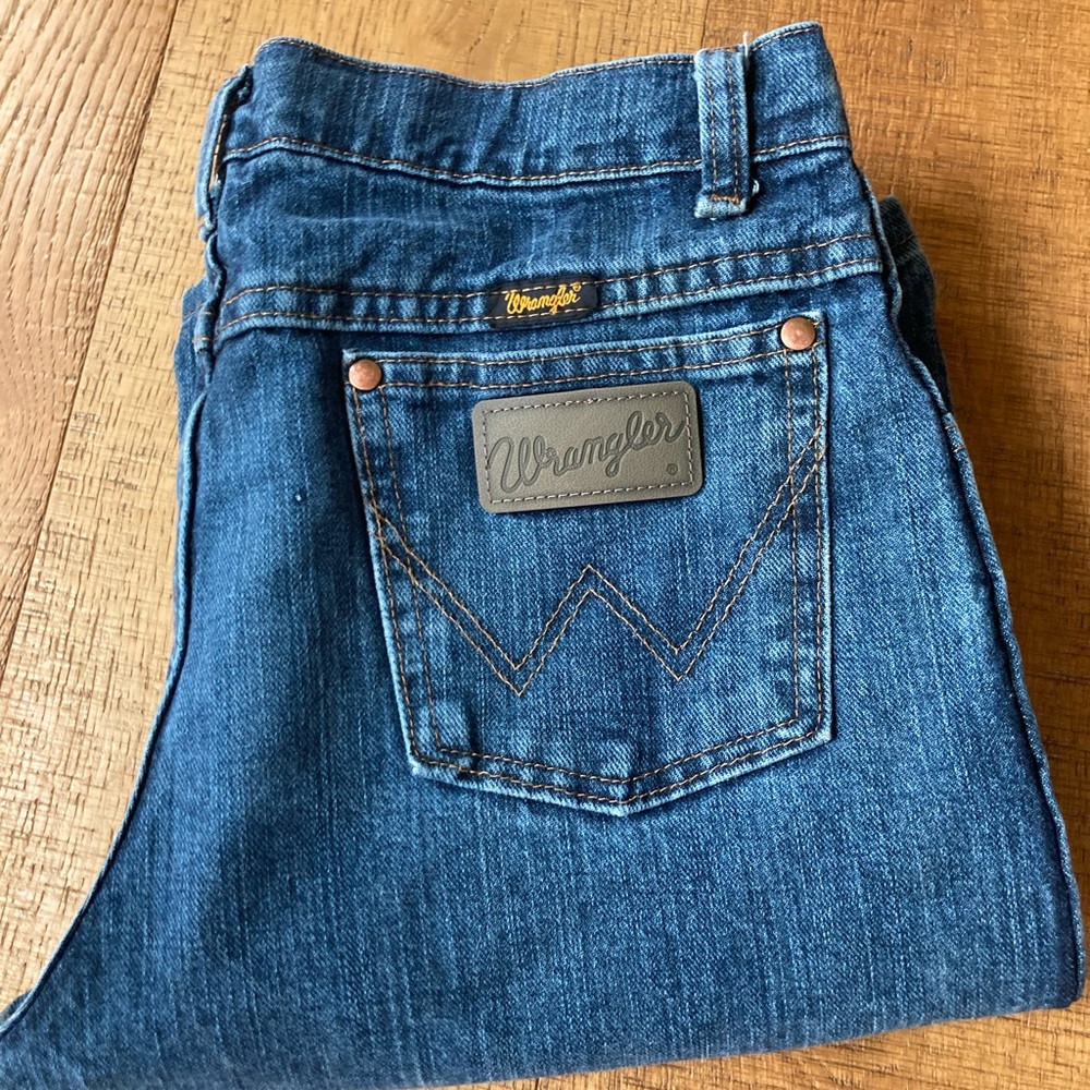 Wrangler Boys Blue Jeans, 16